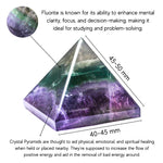 Fluorite Pyramid (2 Inch)