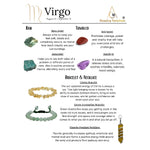 Virgo Healing Crystals and Stones Premium Set