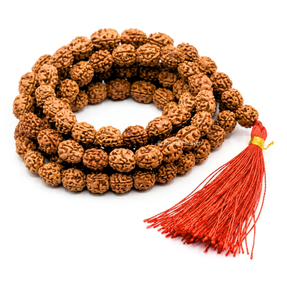 Original 3 Mukhi Rudraksha Mala