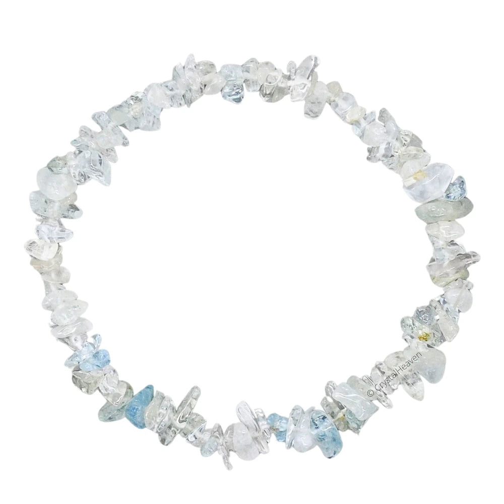 Aquamarine Chips Bracelet