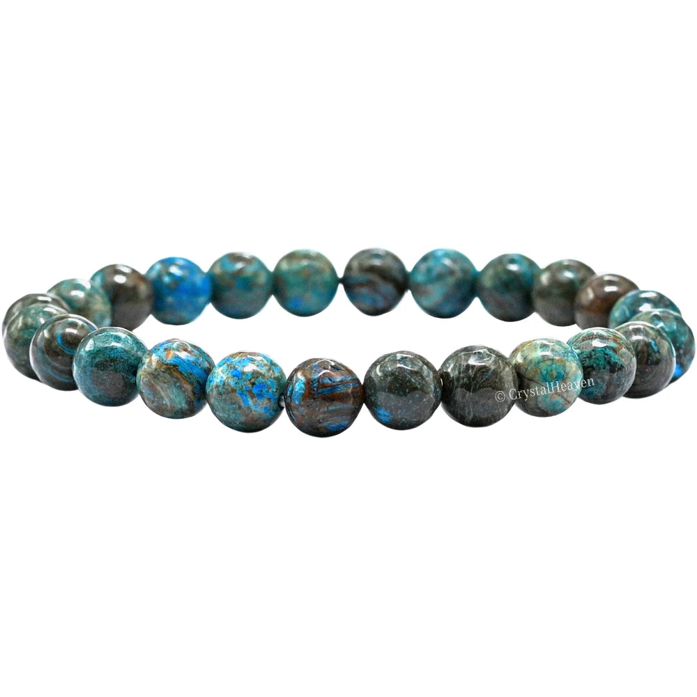 Chrysocolla Bracelet (Faceted-Stretchable)