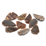 Fancy Jasper Arrowhead - 1" to 1.5" (20 Pieces)