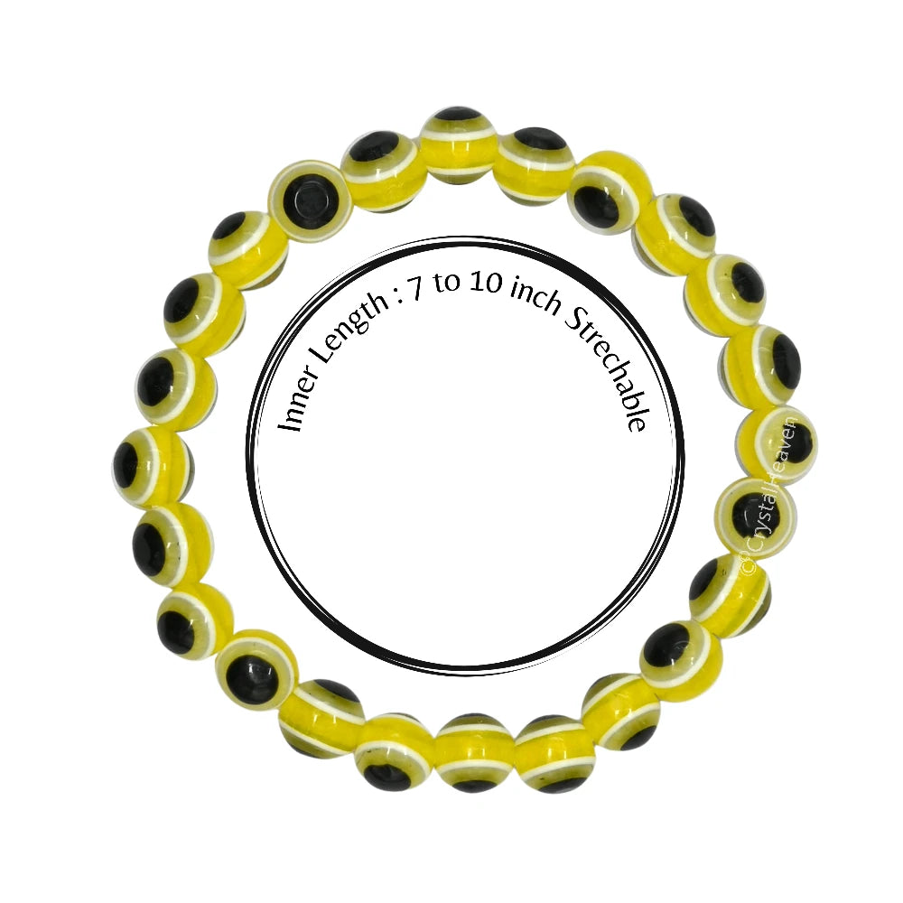 Yellow Evil Eye Bracelet