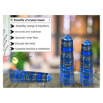 Lapis Lazuli Tower (3" to 4" inch)