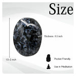 Indigo Gabbro Palm Stone