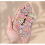 Rose Angel aura Quartz Arrowhead - 1" to 1.5" (25 Pieces)