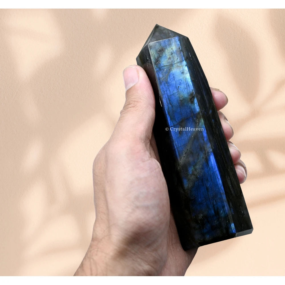 Large Labradorite Tower
