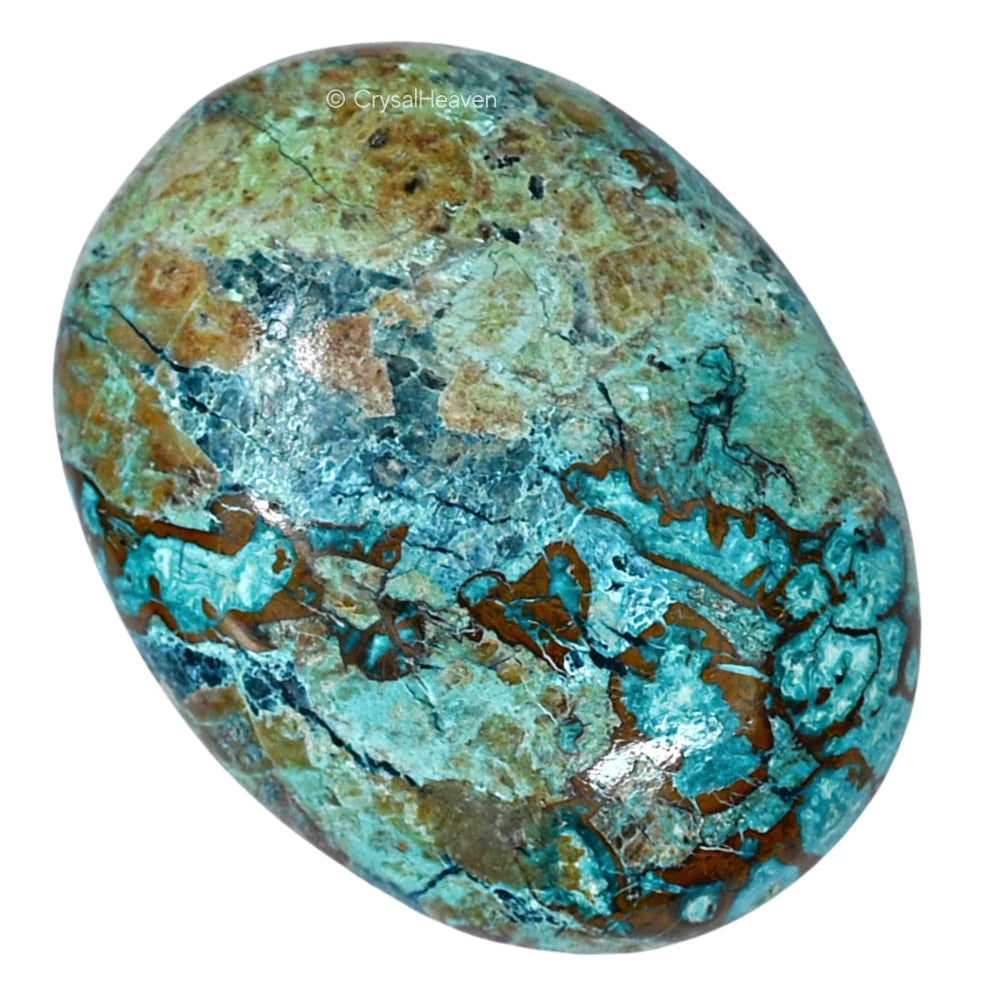 Chrysocolla Palm Stone