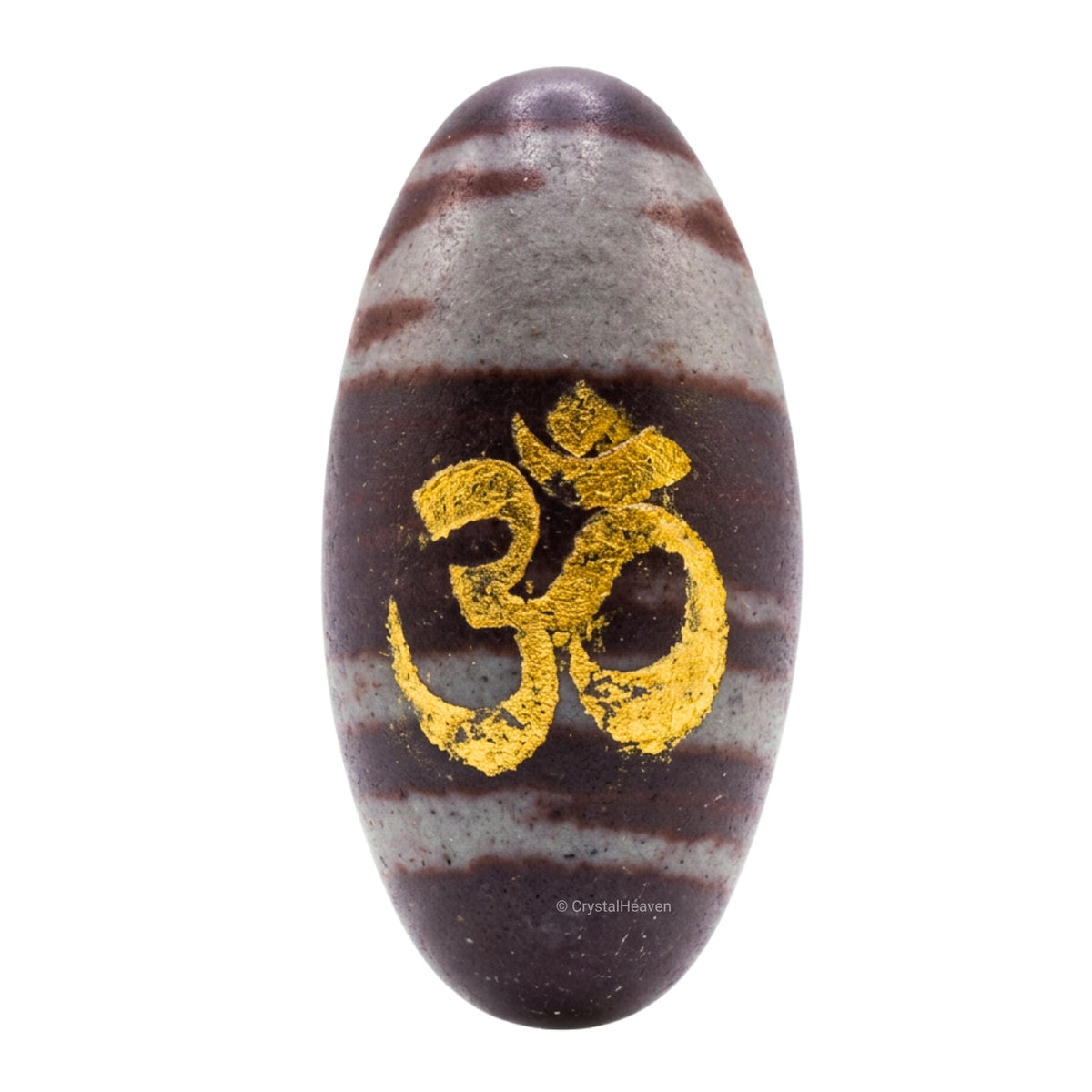 Narmadeshwar Shiva Lingam Stone with OM