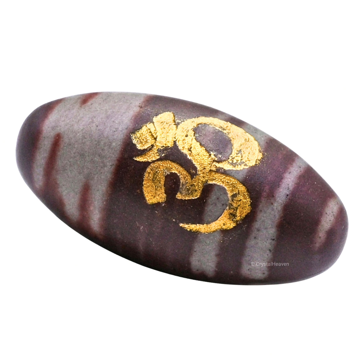 Narmadeshwar Shiva Lingam Stone with OM