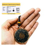 Shungite Necklace - Copper coil