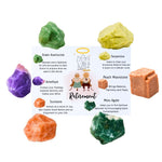 Retirement Raw Crystals Set