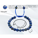 Lapis Lazuli Bracelet (Faceted-Adjustable)