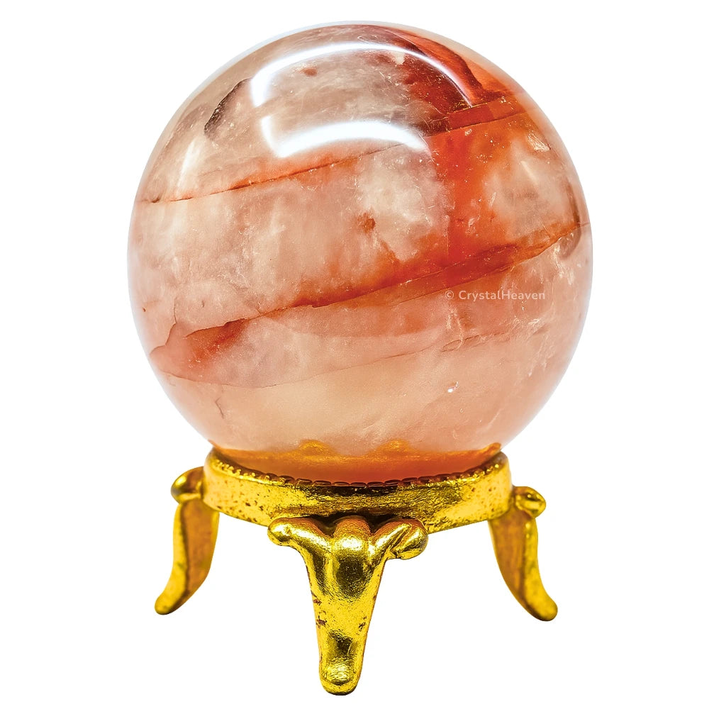 Red Hematoid Quartz Sphere (1.5 Inch)