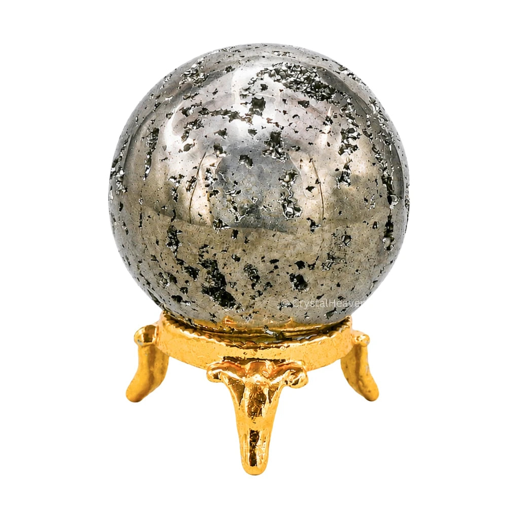 Raw Pyrite Sphere (2 Inch)