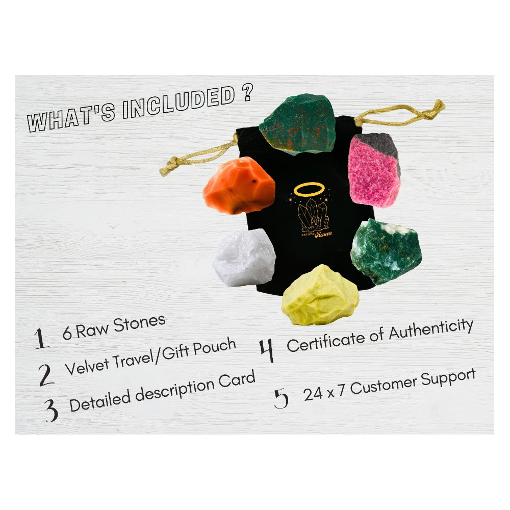 Immunity Raw Crystals Set