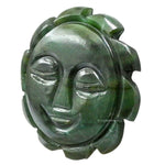 Green Aventurine Surya Face