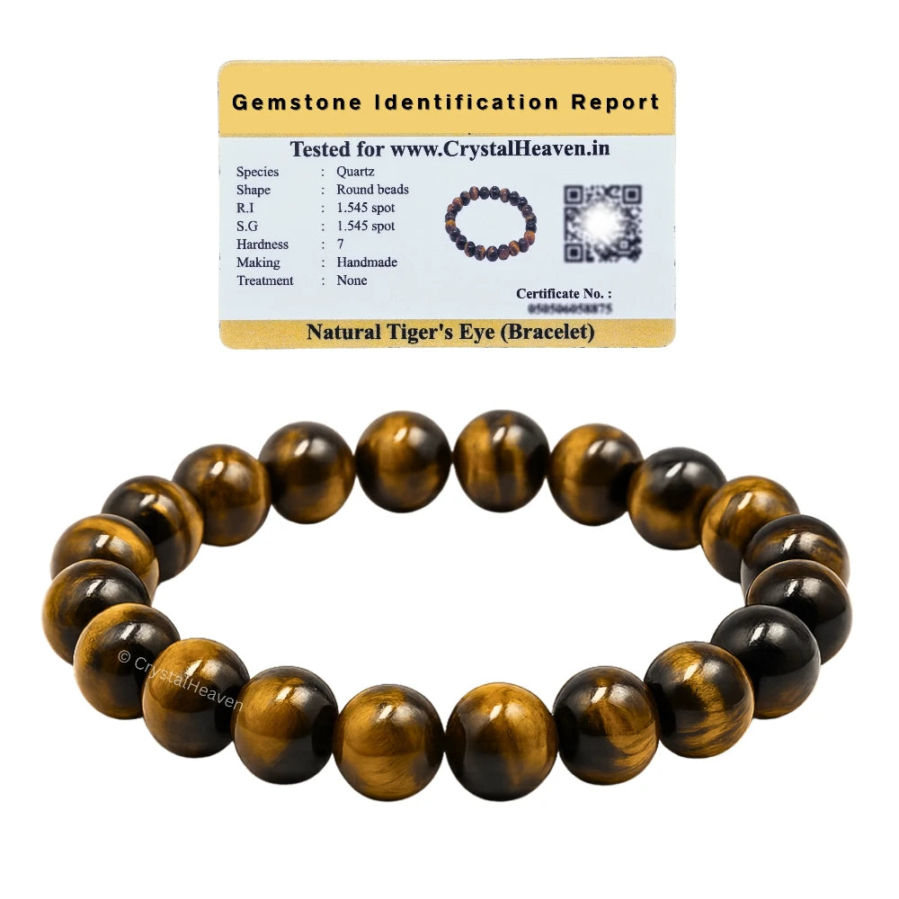 Tiger Eye Bracelet (Elastic)