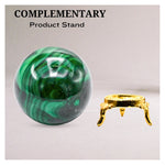 Malachite Sphere (1.5 Inch)