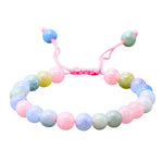 Natural Morganite Bracelet (Adjustable)
