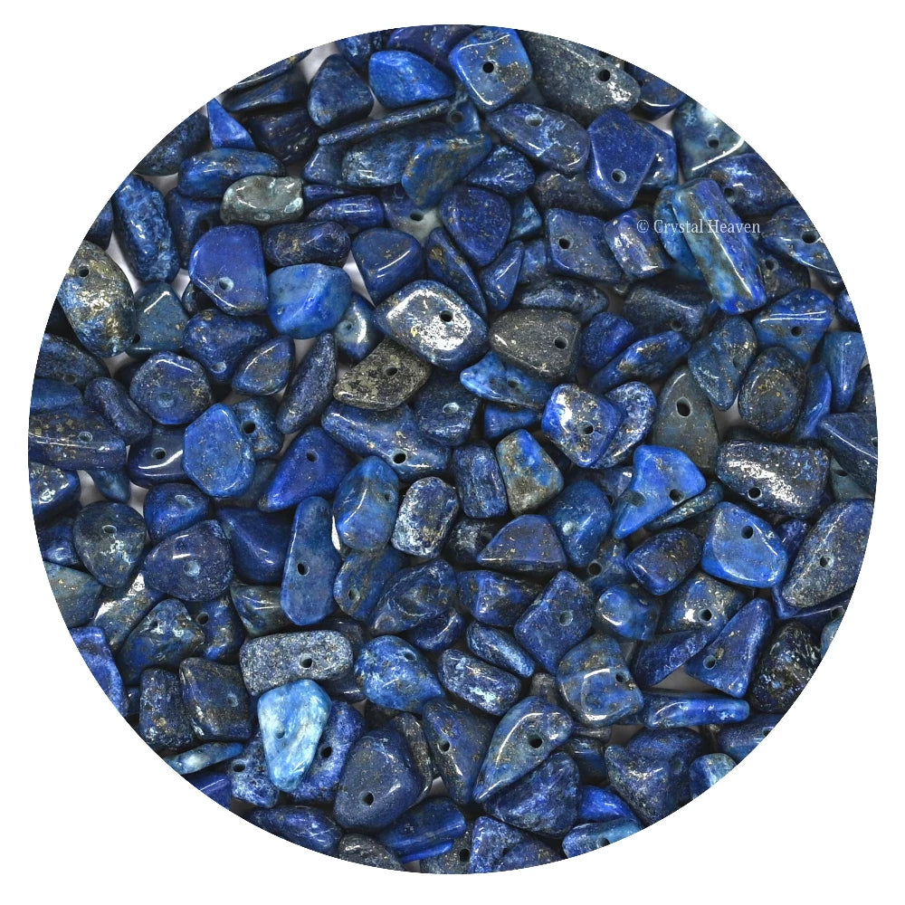 Lapis Lazuli Chips - Pre Drilled