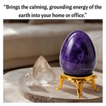 Amethyst Crystal Egg Stone