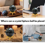 Larvikite Sphere (2 Inch)