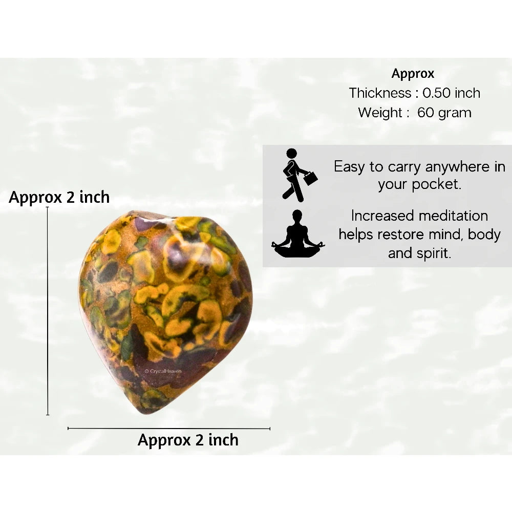 Fruit Jasper Heart