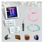 Gemini Healing Crystals and Stones Premium Set