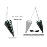 Flower stone Pendulum