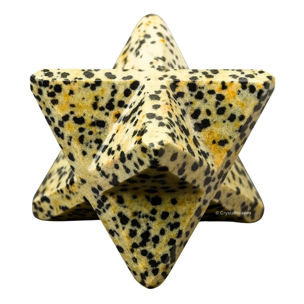 Dalmatian Jasper Crystal Merkaba (20-25 mm)