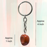 Red Jasper Crystal Keychain (Tumbled)