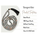 Yooperlite Japa Mala (Without Knot)