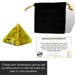 Green Opal Pyramid (1 Inch)