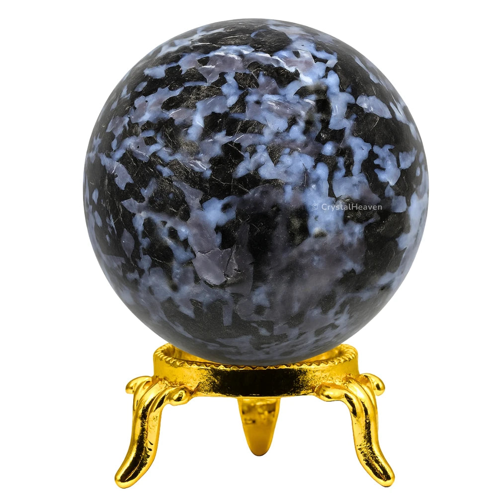 Indigo Gabbro Sphere (1.5 Inch)