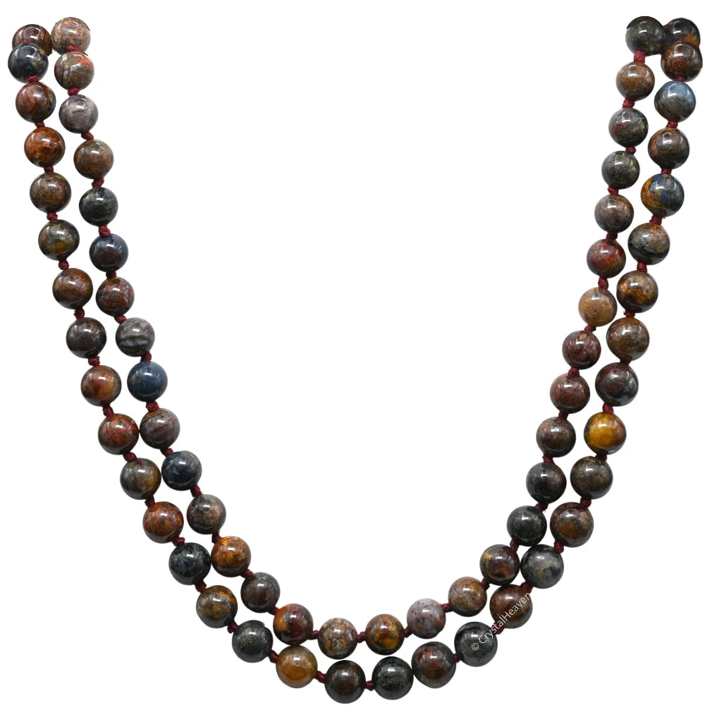 Pietersite Japa Mala (Hand Knotted)