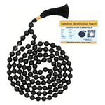 Lava Stone Japa Mala (Hand Knotted)