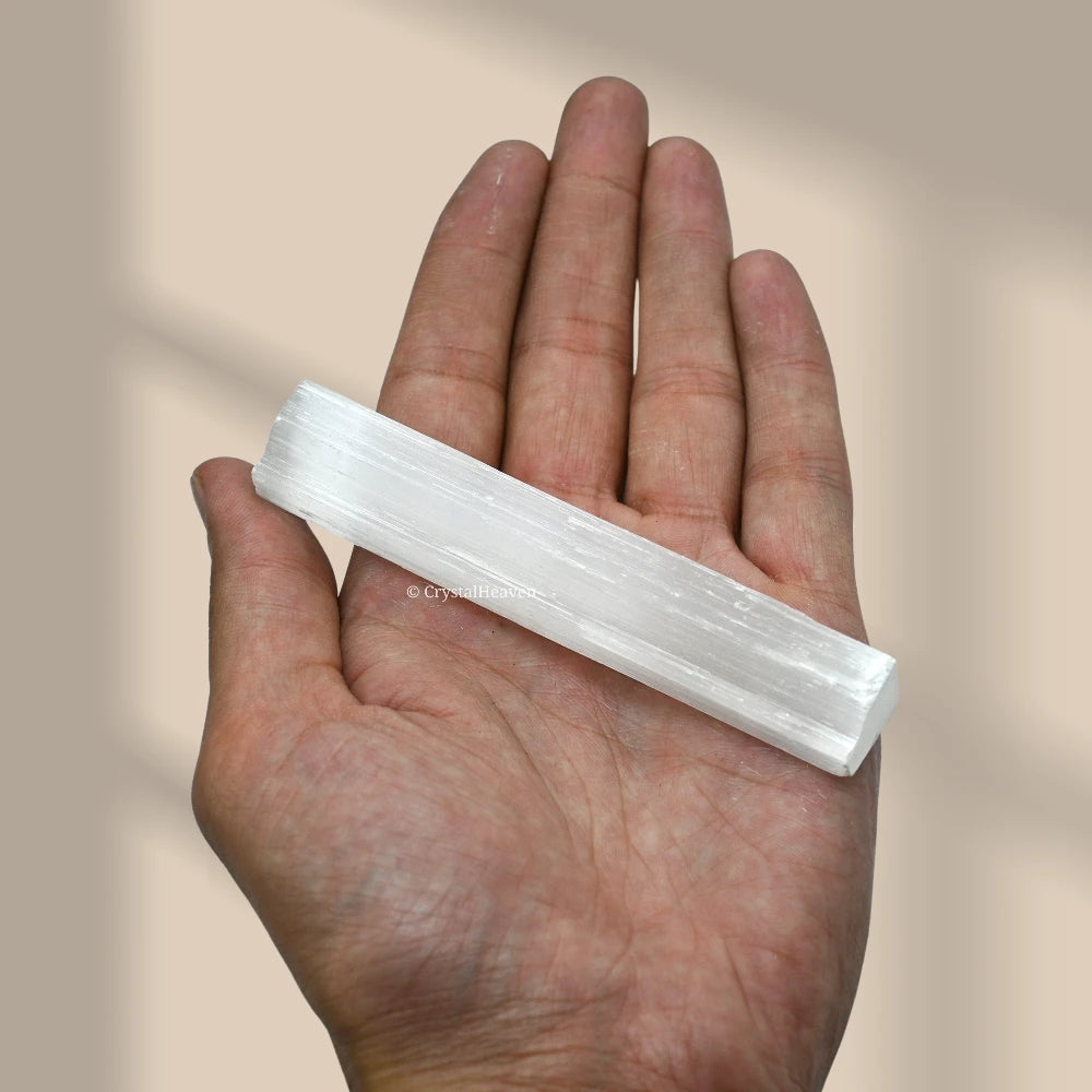 Selenite Wand Charging Plate Stick - 4" Inch (Pack of 3)