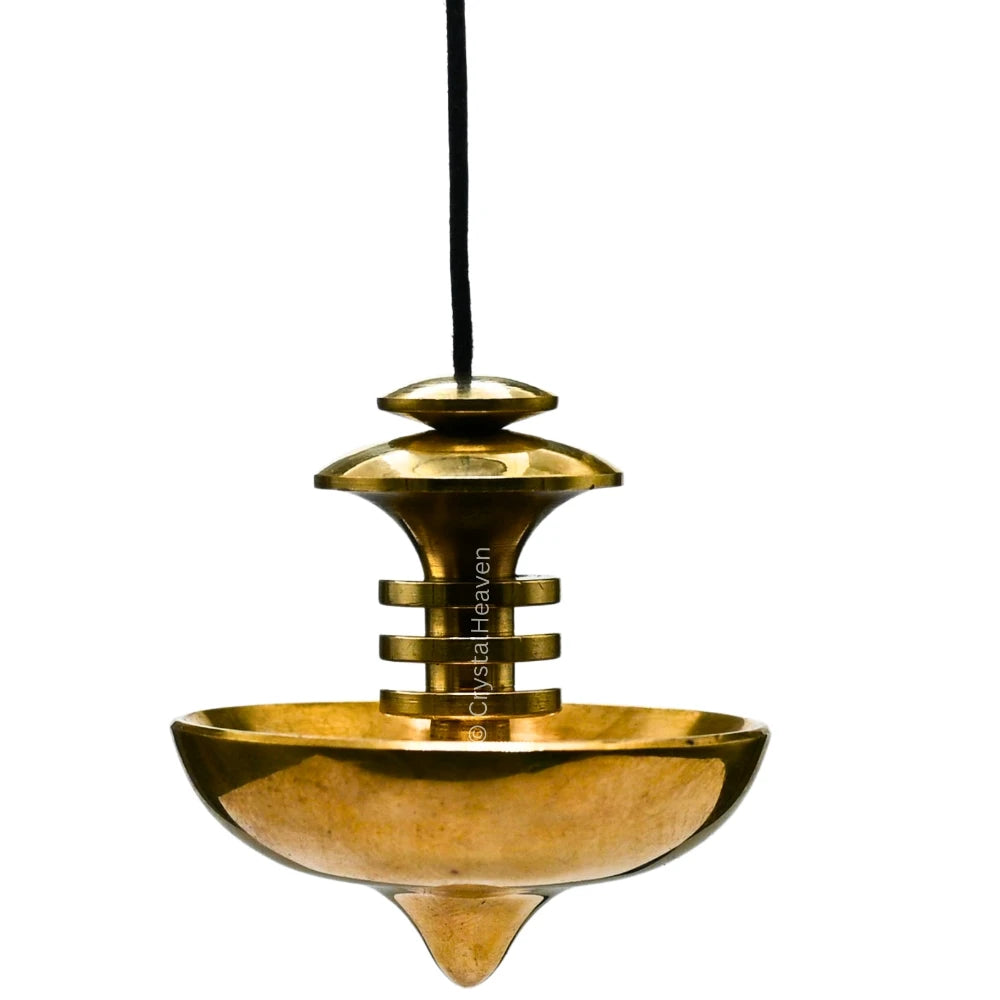 Metal Brass Pendulum - Gold UFO (MP102)