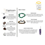 Capricorn Healing Crystals and Stones Premium Set