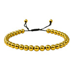 Golden Hematite Anklet (Without Knot)
