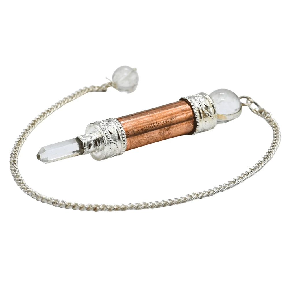 Metal Brass Pendulum - Copper 3 Piece Ring Cone (MP68)