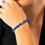 Sodalite Tumbled Bracelet (Elastic)
