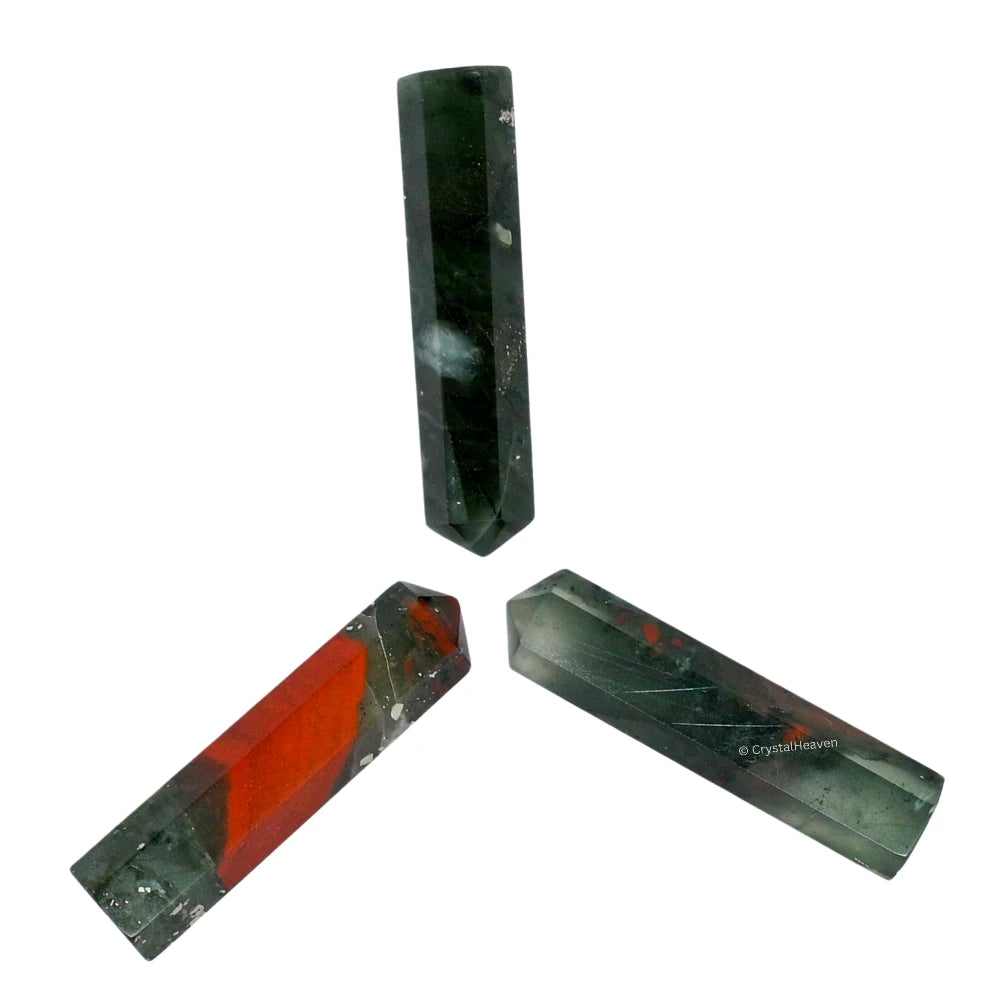 African Bloodstone Pencil Points (Set of 10)