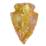 Yellow Aura Quartz Arrowhead - 1" to 1.5"