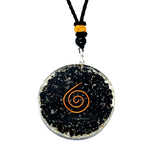 Shungite Necklace - Copper coil