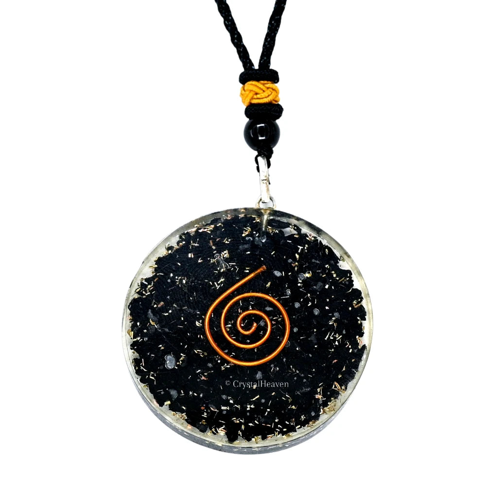 Shungite Necklace - Copper coil