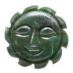 Green Aventurine Surya Face
