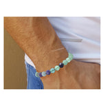 Multi Fluorite Bracelet (Faceted-Stretchable)