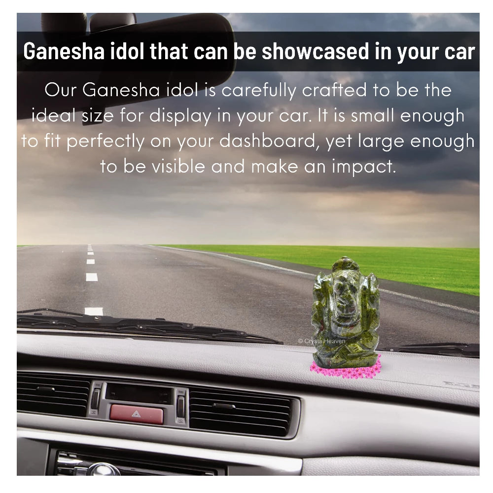 Vesuvianite Crystal Ganesh Ganpati